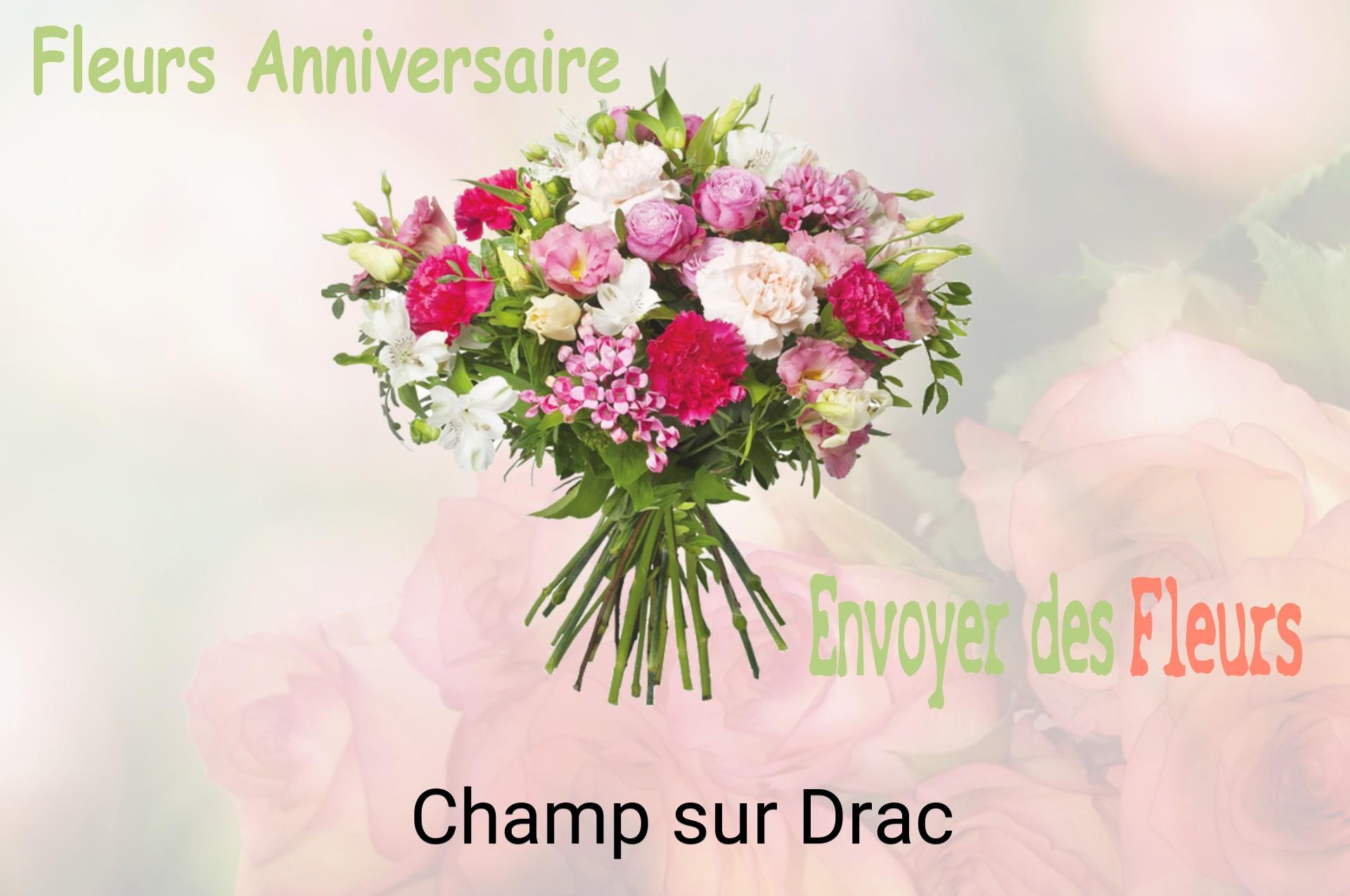 Bouquet de fleurs d’anniversaire livré à Champ-sur-Drac